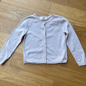 H&M Soft Lilac Button-Up Cardigan